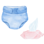 Pañales y toallitas