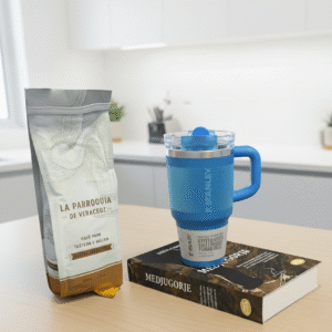 pack libro termo y cafe
